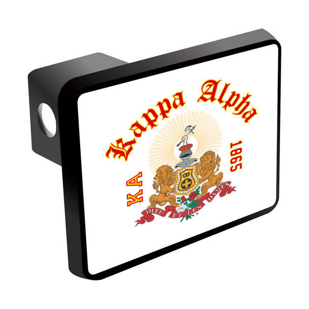 Kappa Alpha Trailer Hitch Cover Insert