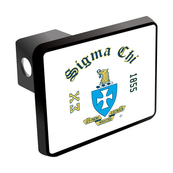 Sigma Chi Trailer Hitch Cover Insert