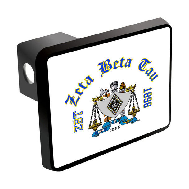 Zeta Beta Tau Trailer Hitch Cover Insert