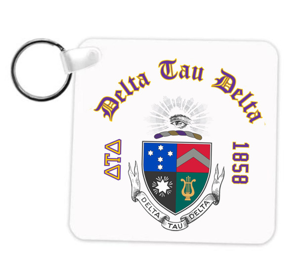 Delta Tau Delta Crest Key Chain