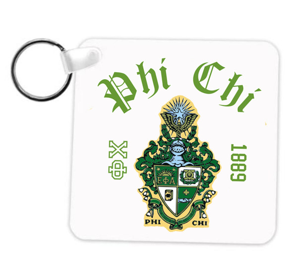 Phi Chi Crest Key Chain