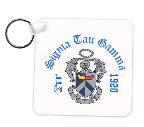 Sigma Tau Gamma Crest Key Chain