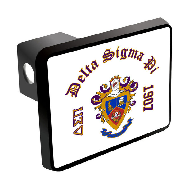 Delta Sigma Pi Trailer Hitch Cover Insert