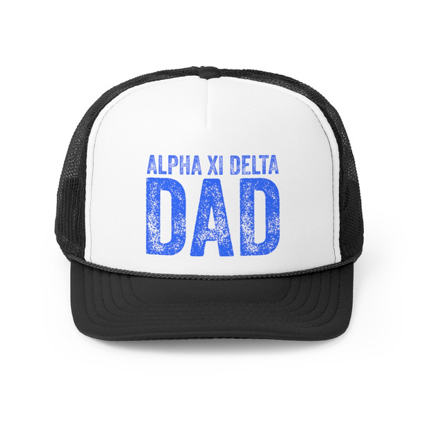 Alpha Xi Delta Dad Trucker Caps