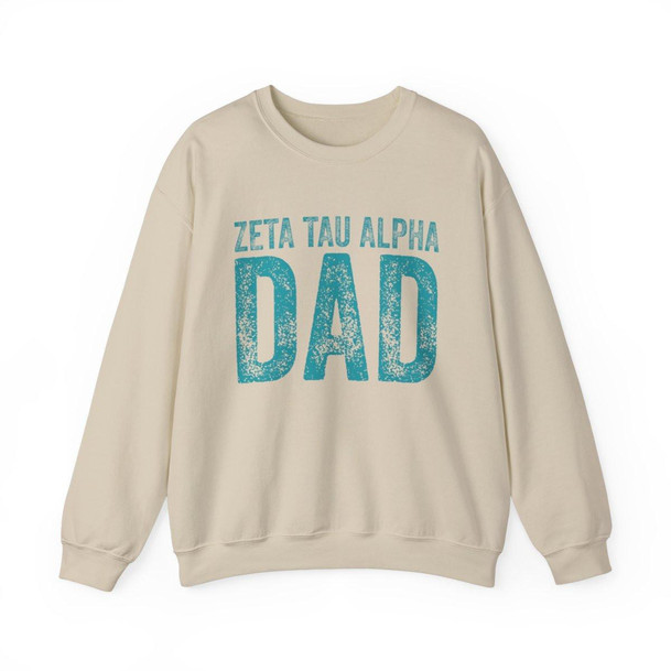  Zeta Tau Alpha Dad Crewneck Sweatshirts 
