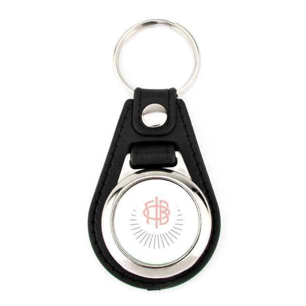  Gamma Phi Beta Leatherette Teardrop Keychain 
