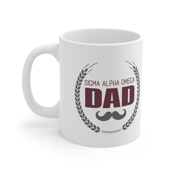 Sigma Alpha Omega Dad Coffee Mugs