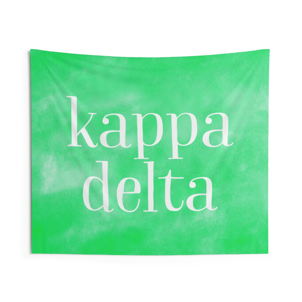 Kappa Delta Indoor Wall Tapestries