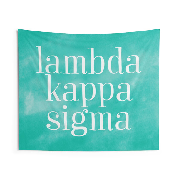 Lambda Kappa Sigma Indoor Wall Tapestries