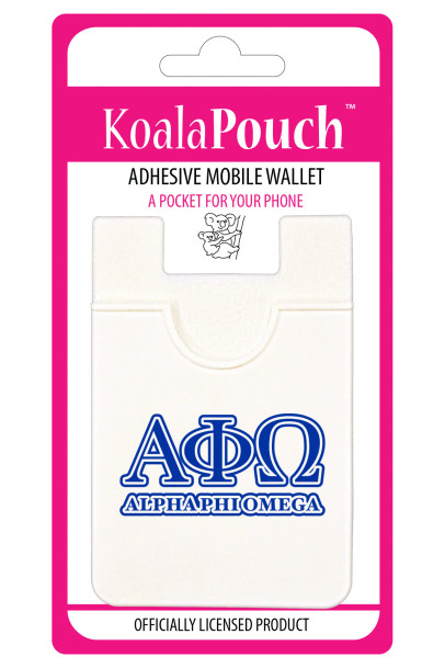 Alpha Phi Omega Koala Pouch Phone Wallet