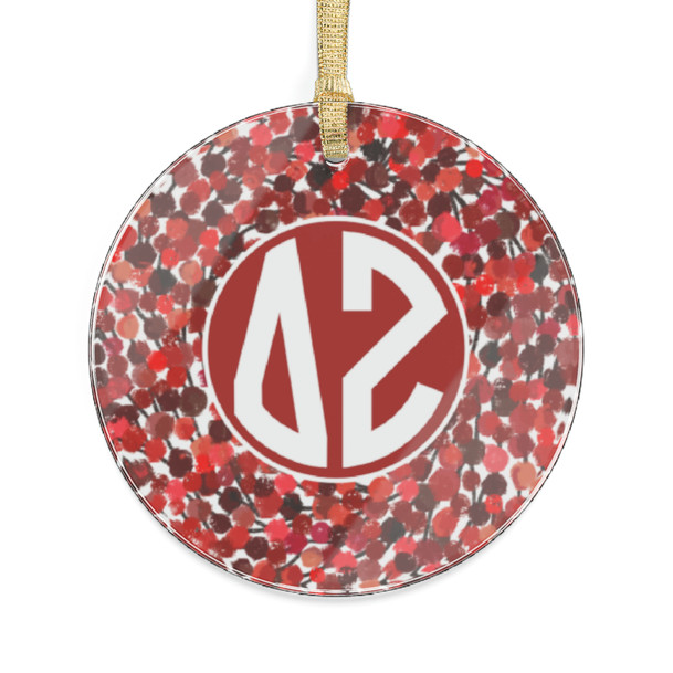 Delta Zeta Wreath Acrylic Ornaments