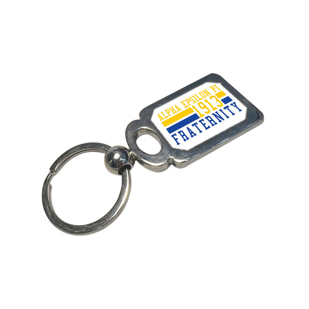 Alpha Epsilon Pi Chrome Established Key Chain