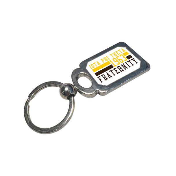 Iota Phi Theta Chrome Established Key Chain