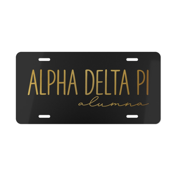 Alpha Delta Pi Alumna License Cover