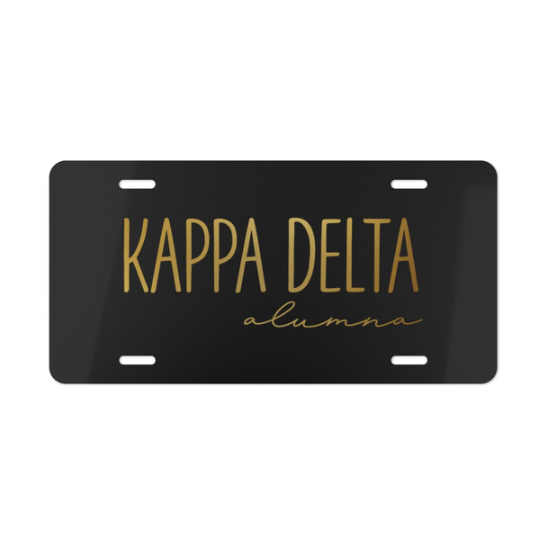 Kappa Delta Alumna License Cover