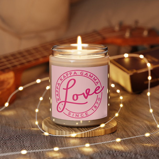 Kappa Kappa Gamma Love Scented Candle, 9oz