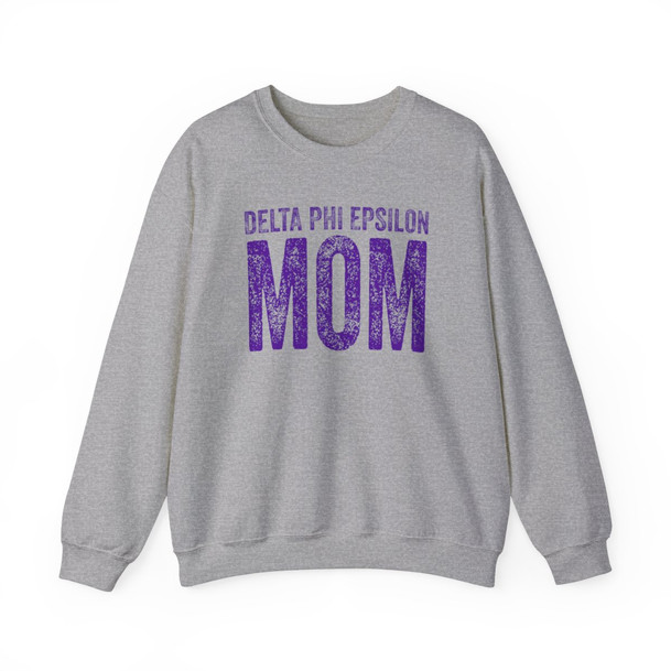 Delta Phi Epsilon Mom Crewneck Sweatshirts