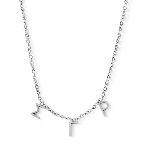 Sorority Shop Sigma Gamma Rho Silver Letter Necklaces 