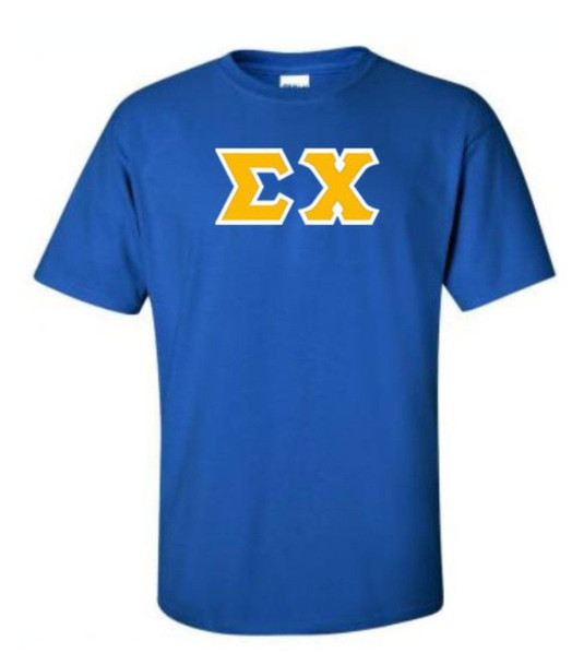 Sigma Chi Lettered T-Shirts