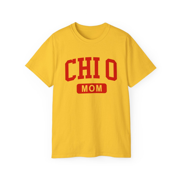 Chi Omega Mom Varsity Tee