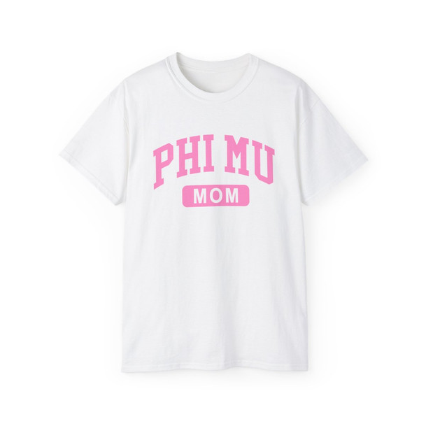 Phi Mu Mom Varsity Tee