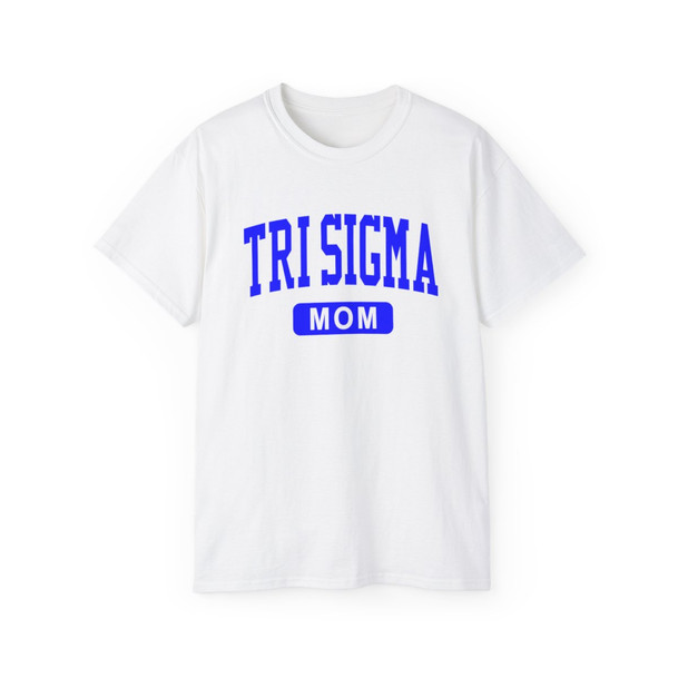 Sigma Sigma Sigma Mom Varsity Tee