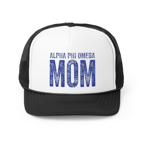 Alpha Phi Omega Mom Trucker Caps