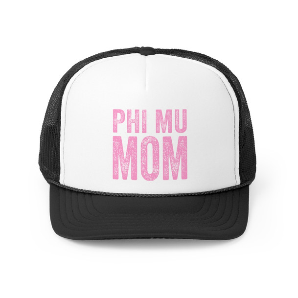 Phi Mu Mom Trucker Caps