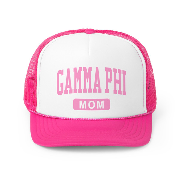 Gamma Phi Beta Mom Varsity Trucker Caps
