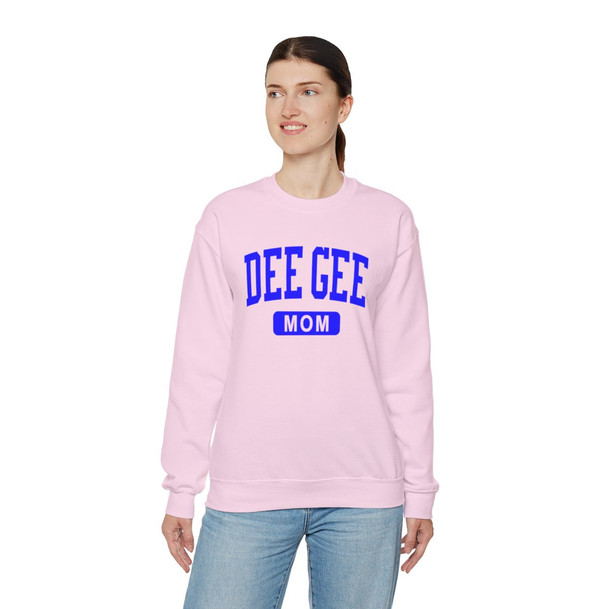 Delta Gamma Mom Varsity Crewneck Sweatshirts