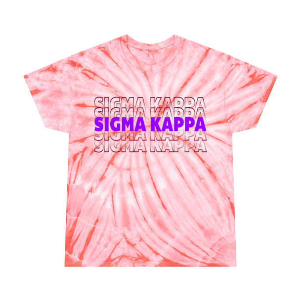 Sigma Kappa Step Tie-Dye Tee