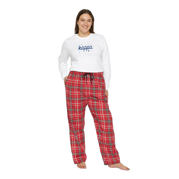 Kappa Kappa Gamma Stars Long Sleeve Pajama Set