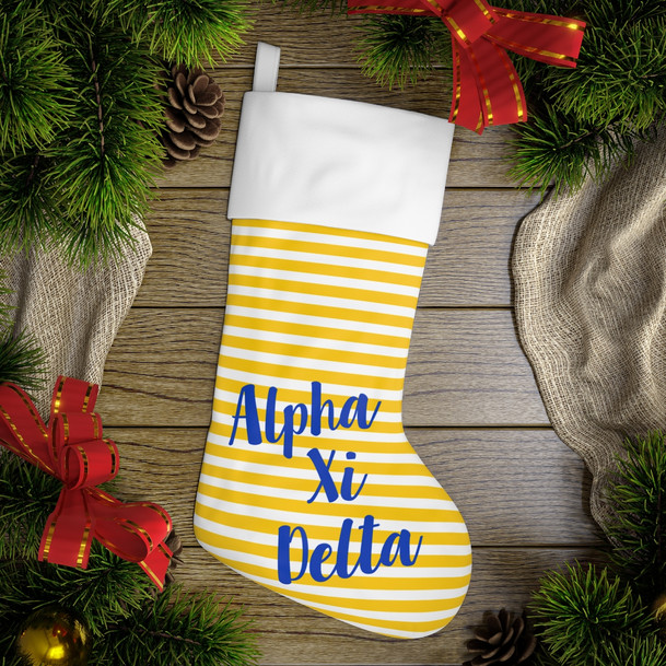 Alpha Xi Delta Holiday Stocking
