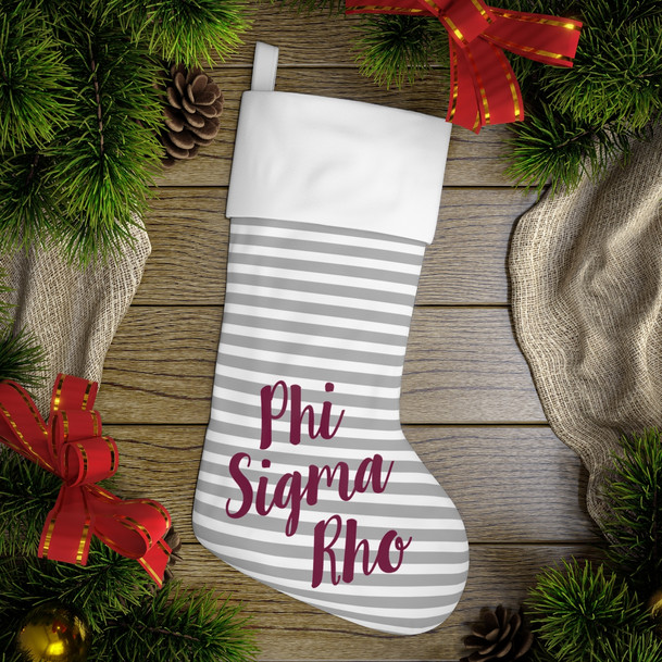 Phi Sigma Rho Holiday Stocking