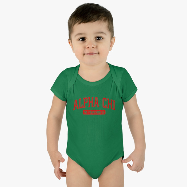 Alpha Chi Omega In Training Onesie