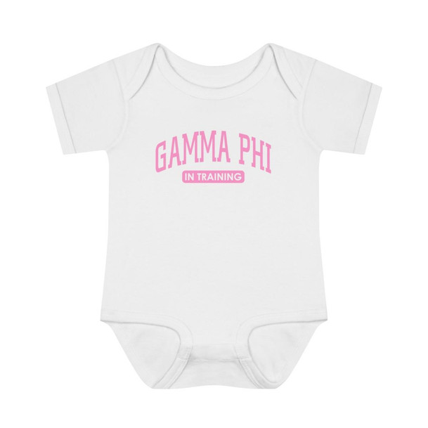 Gamma Phi Beta In Training Onesie