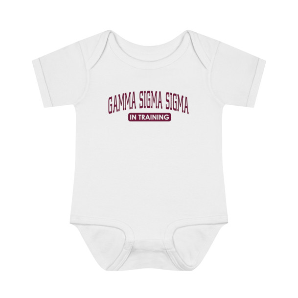 Gamma Sigma Sigma In Training Onesie