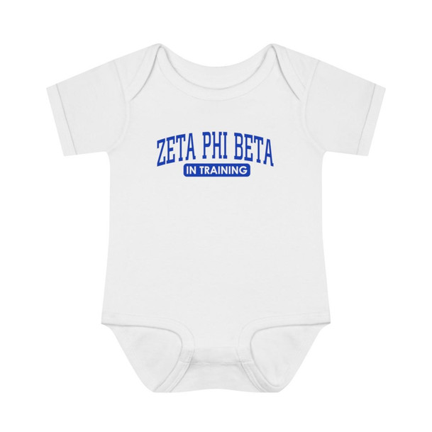 Zeta Phi Beta In Training Onesie