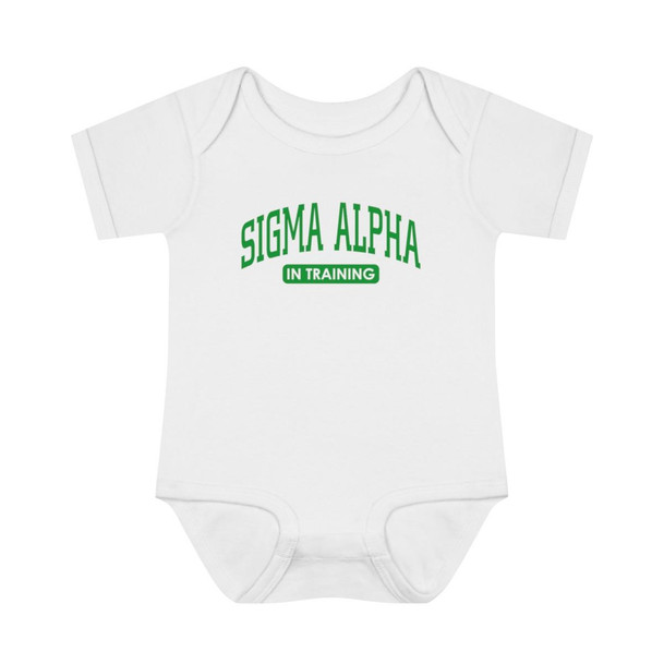 Sigma Alpha In Training Onesie