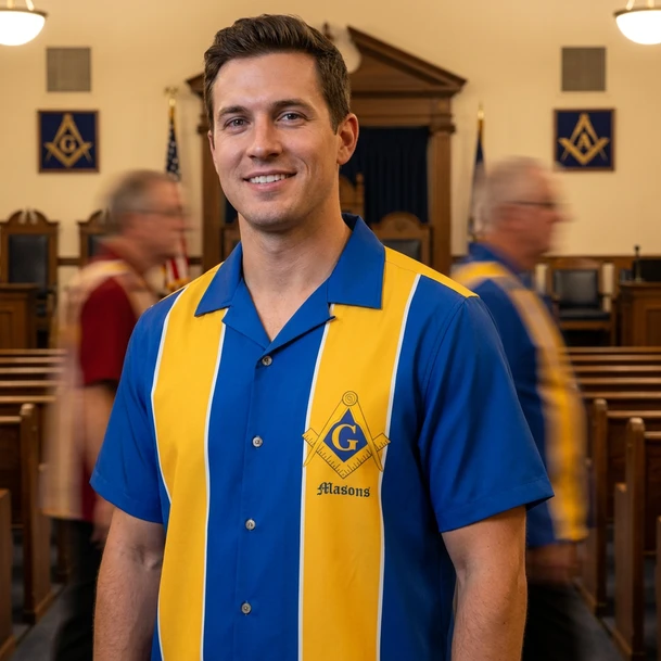 Masonic Button Down Shirt