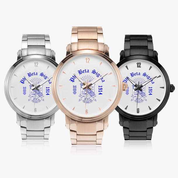 Phi Beta Sigma Gorgeous Steel Watch