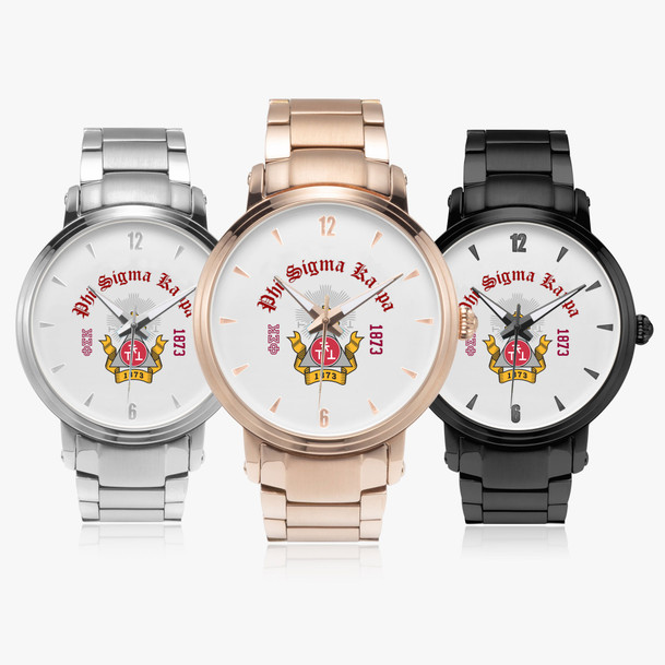 Phi Sigma Kappa Gorgeous Steel Watch