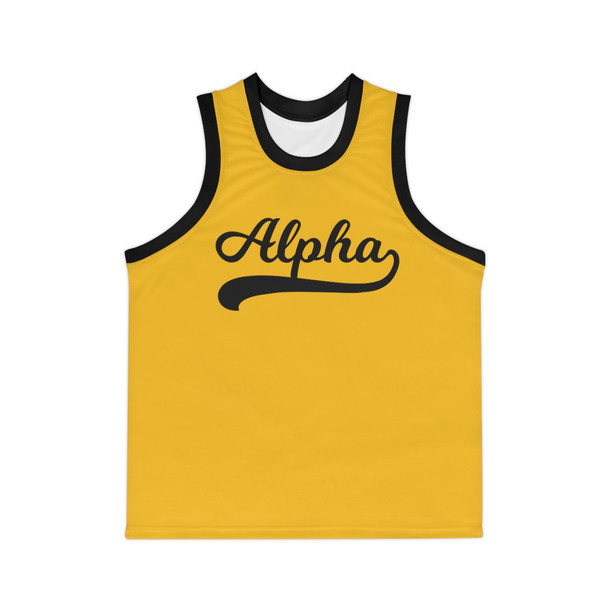 Alpha Phi Alpha - Alpha Tail Basketball Jersey