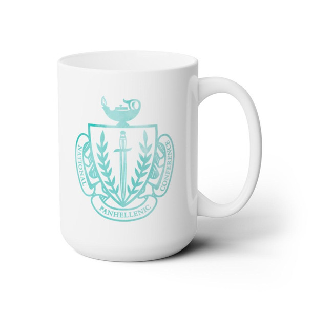  NPC Floral Large Mug 15oz 