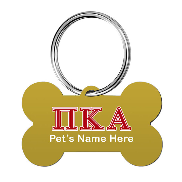 Fraternity & Sorority Pet Tag