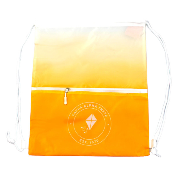 Kappa Alpha Theta Drawstring Cinch Bag
