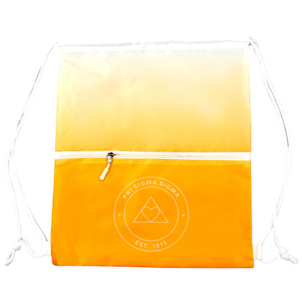 Phi Sigma Sigma Drawstring Cinch Bag