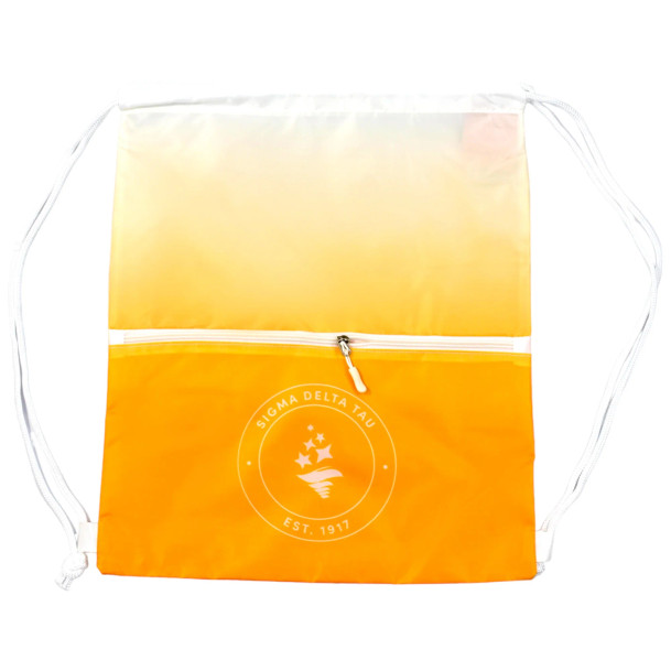 Sigma Delta Tau Drawstring Cinch Bag