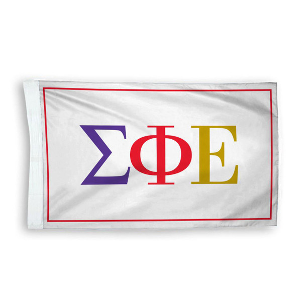 Sorority Shop Sigma Phi Epsilon New 2 Color Flags 