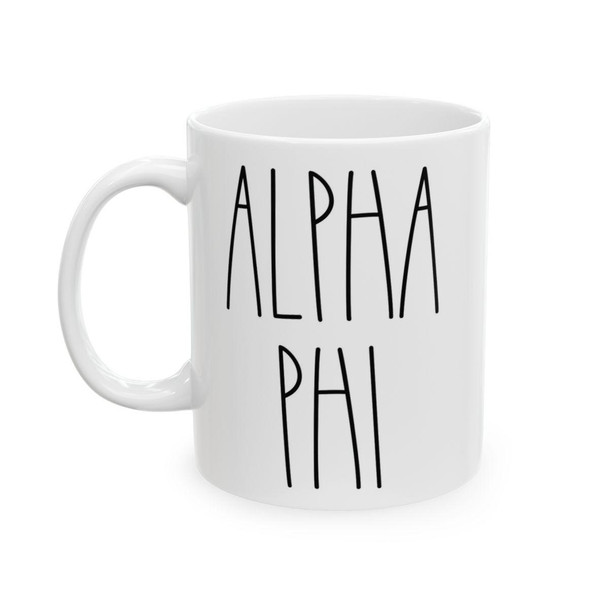 Alpha Phi MOD Coffee Mug 